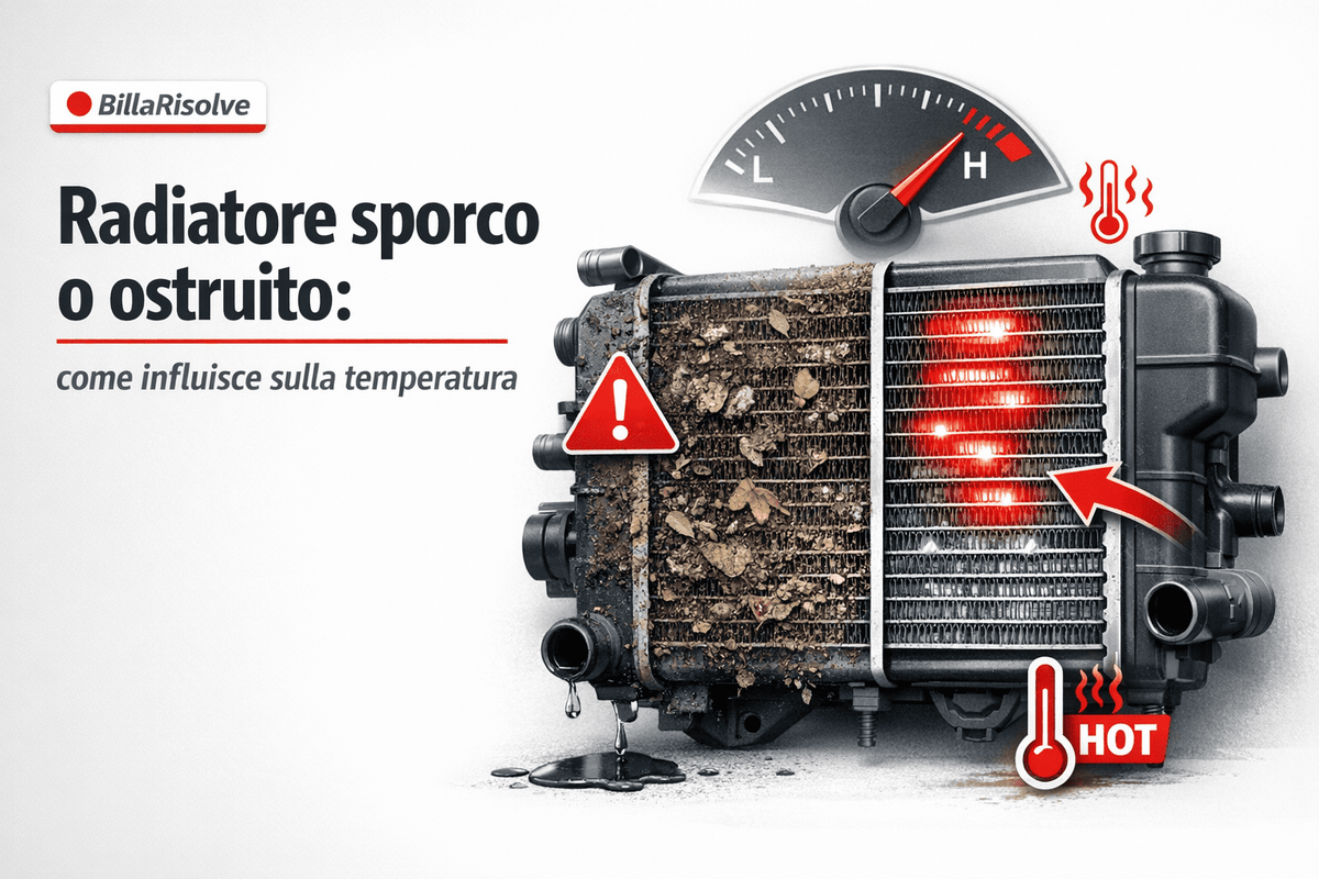 Radiatore sporco o ostruito: come influisce sulla temperatura