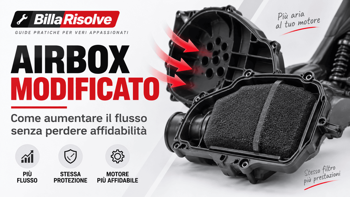 Airbox modificato: come aumentare il flusso senza perdere affidabilità