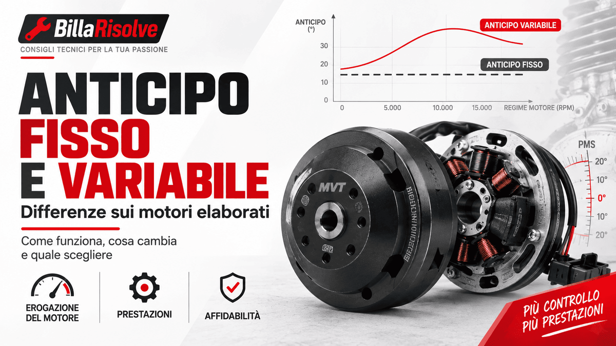 Anticipo fisso e variabile: differenze sui motori elaborati