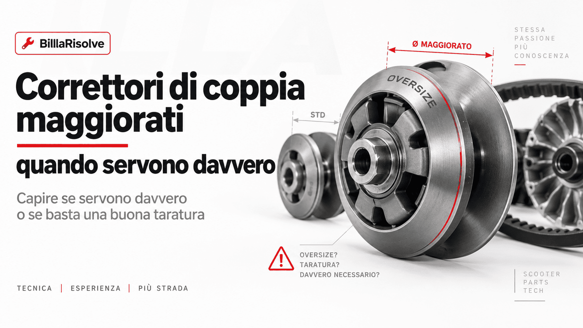 Correttori di coppia maggiorati: quando servono davvero