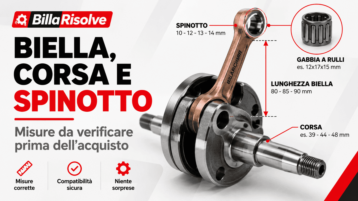 Biella, corsa e spinotto: misure da verificare prima dell’acquisto
