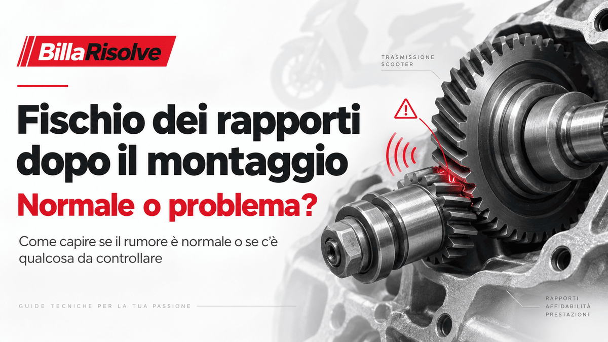 Fischio dei rapporti dopo il montaggio: è normale?