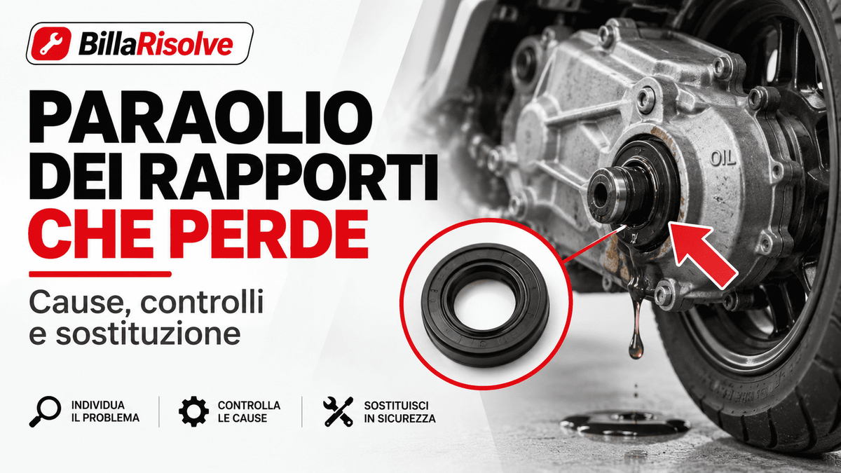 Paraolio dei rapporti che perde: cause e sostituzione