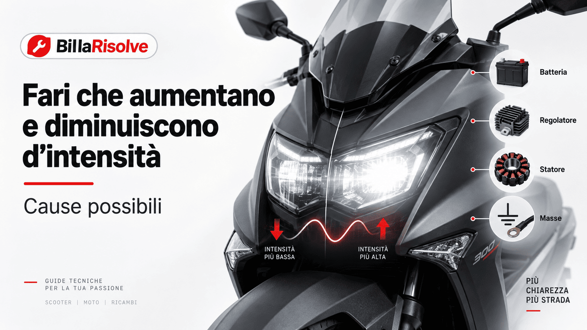 Fari che aumentano e diminuiscono d’intensità: cause e controlli