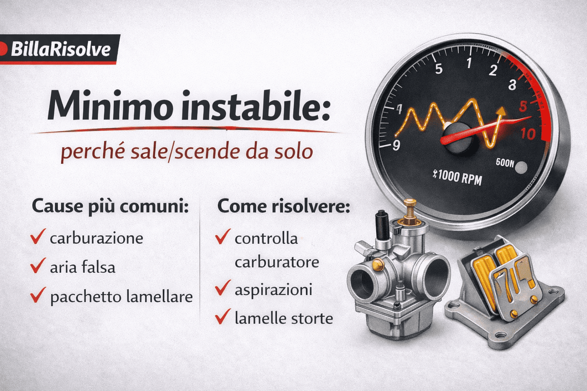 Minimo instabile: perché sale/scende da solo