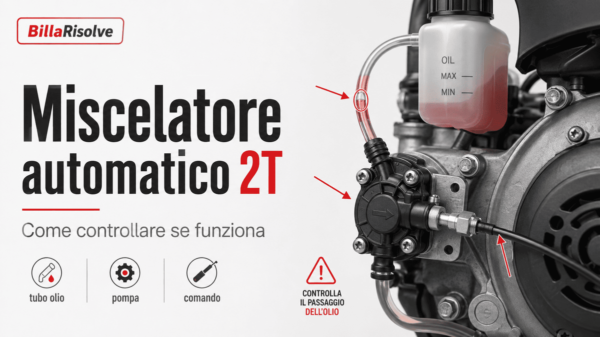Miscelatore automatico 2T: come controllare se funziona davvero