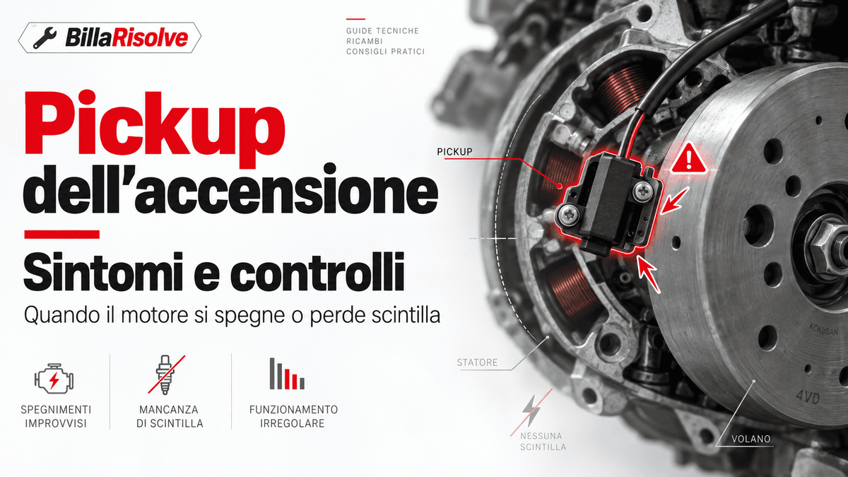 Pickup dell’accensione: sintomi e controlli quando il motore si spegne