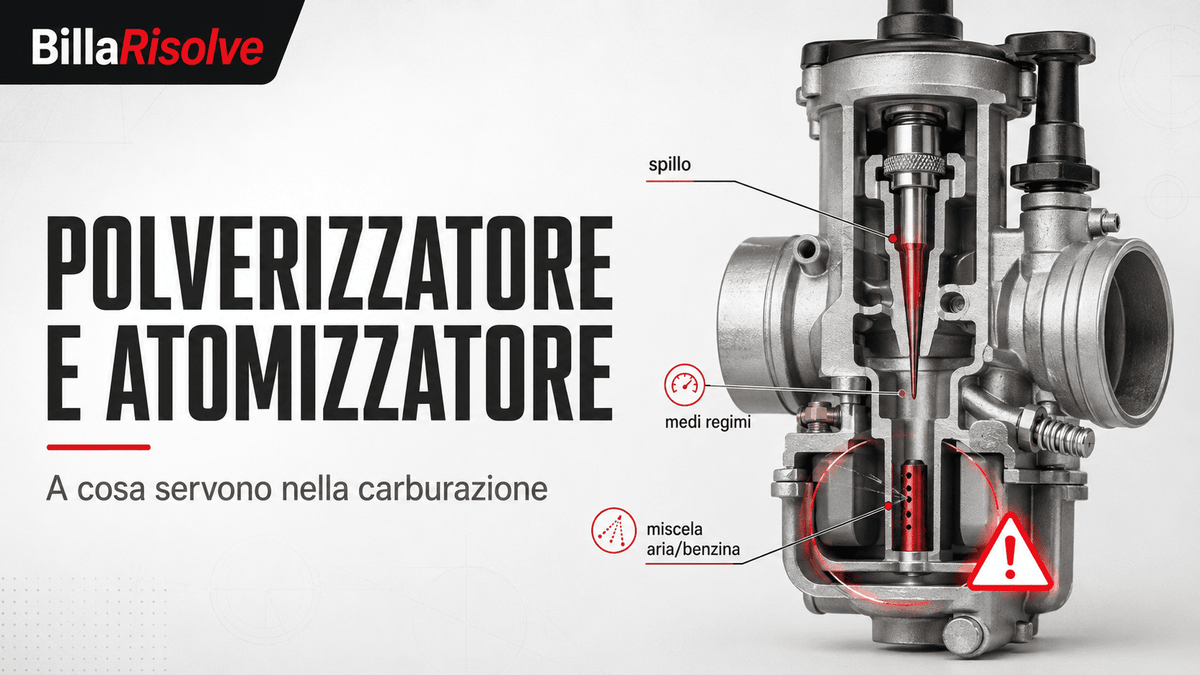 Polverizzatore e atomizzatore: a cosa servono nella carburazione