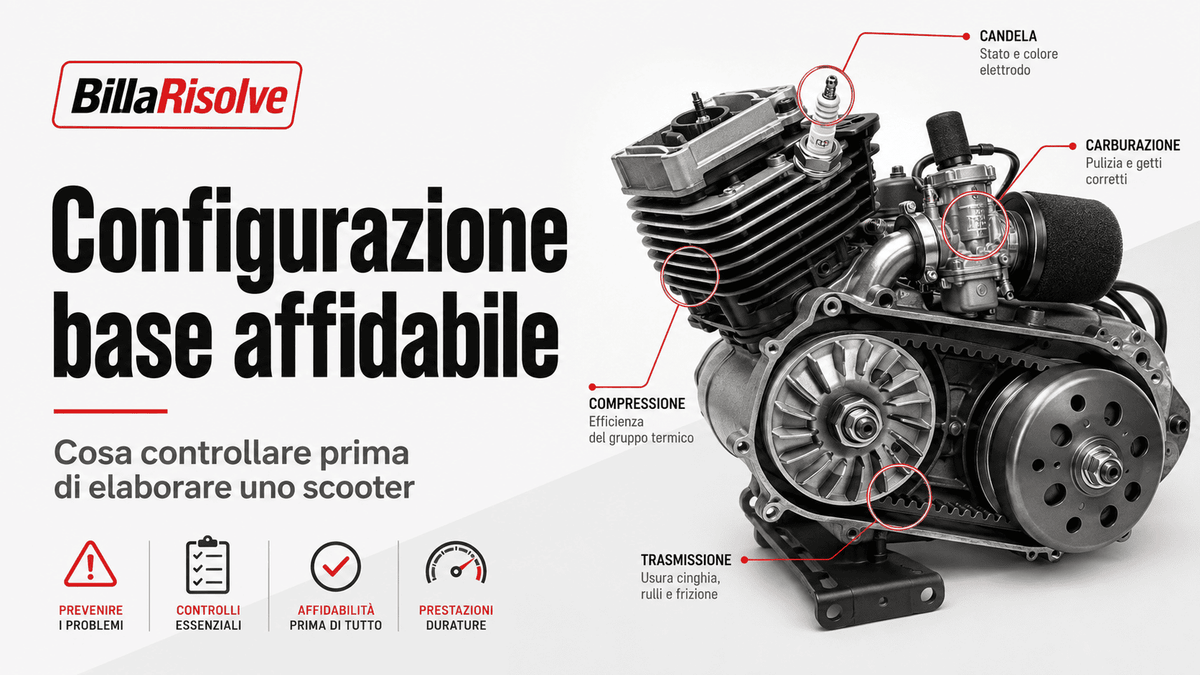 Configurazione base affidabile: cosa controllare prima di elaborare uno scooter