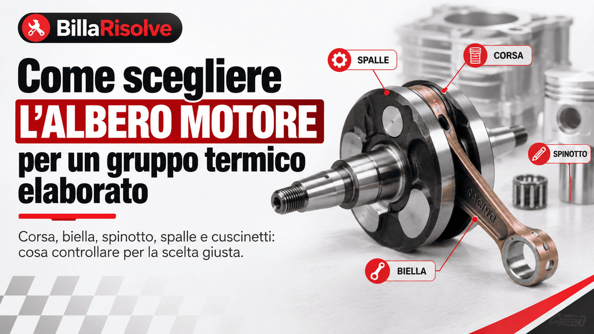 Come scegliere l’albero motore per un gruppo termico elaborato