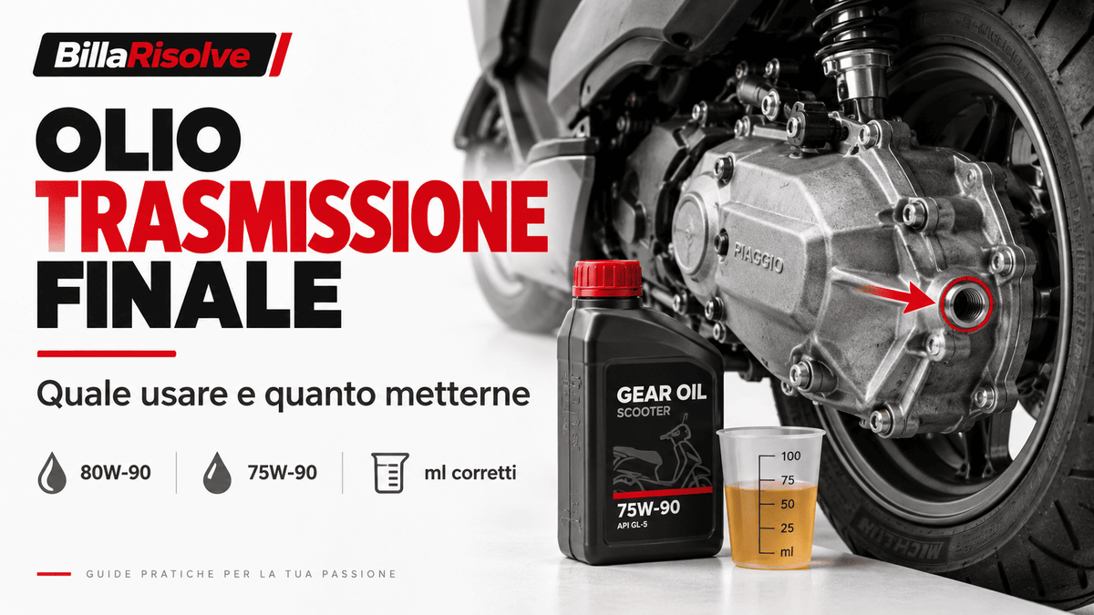 Olio della trasmissione finale: quale usare e quanto metterne