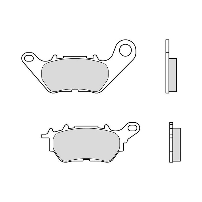 07ya53cc pastiglie freno posteriore brembo yamaha yzf r25 2015- 250cc [cc - scooter carbon ceramic]