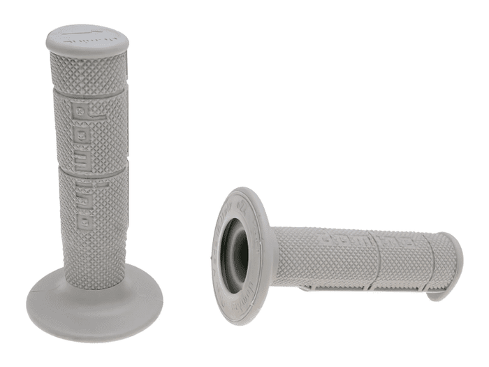 DOM37072RP Manopole Domino 1150 Off-Road half-waffle grigio, COD: DOM37072RP