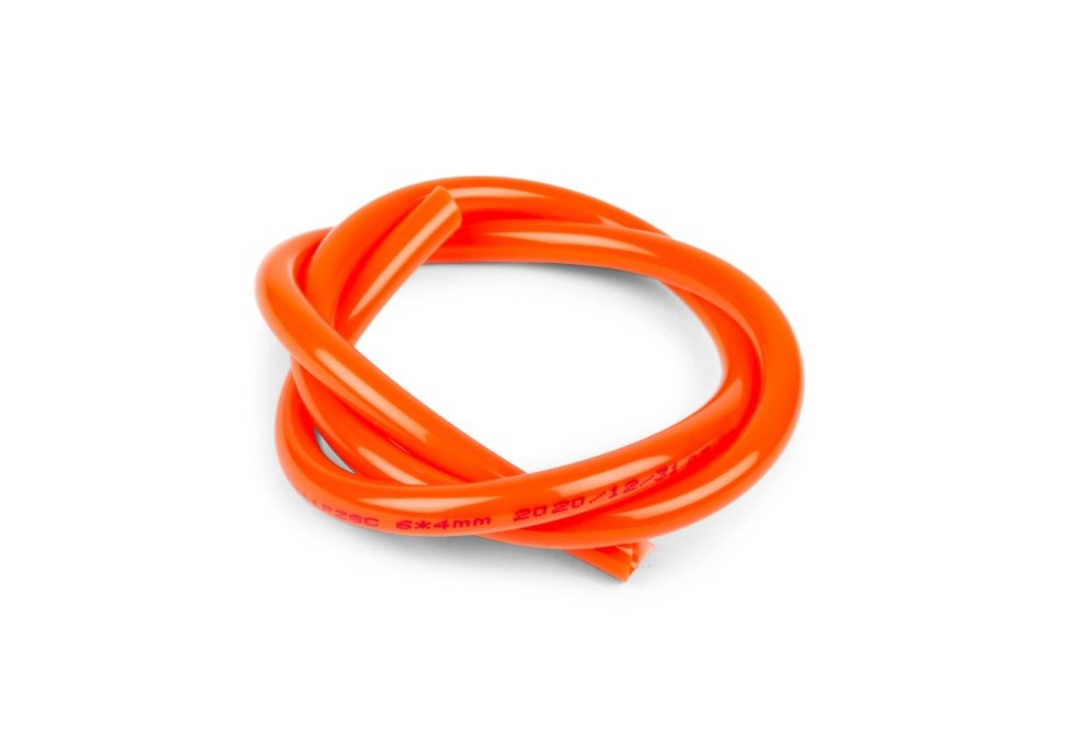 S6-0111ET02 Tubo flessibile 6x4mm - 50cm Stage6 R/T HQ Radiatore Arancione, COD: S6-0111ET02