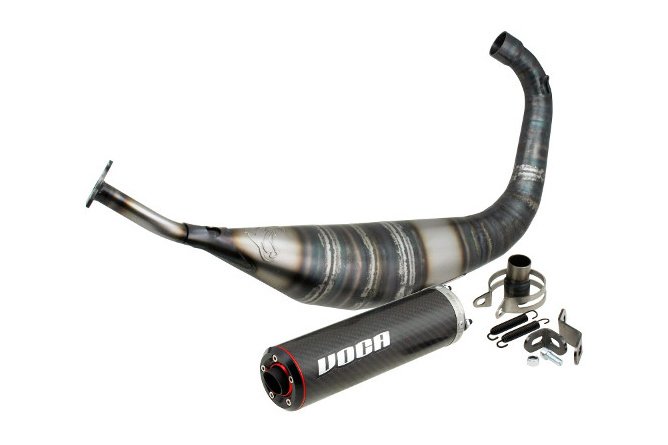 VCR-RD30188.01 Marmitta VOCA Racing Look carbonio 70 / 80cc Minarelli AM6