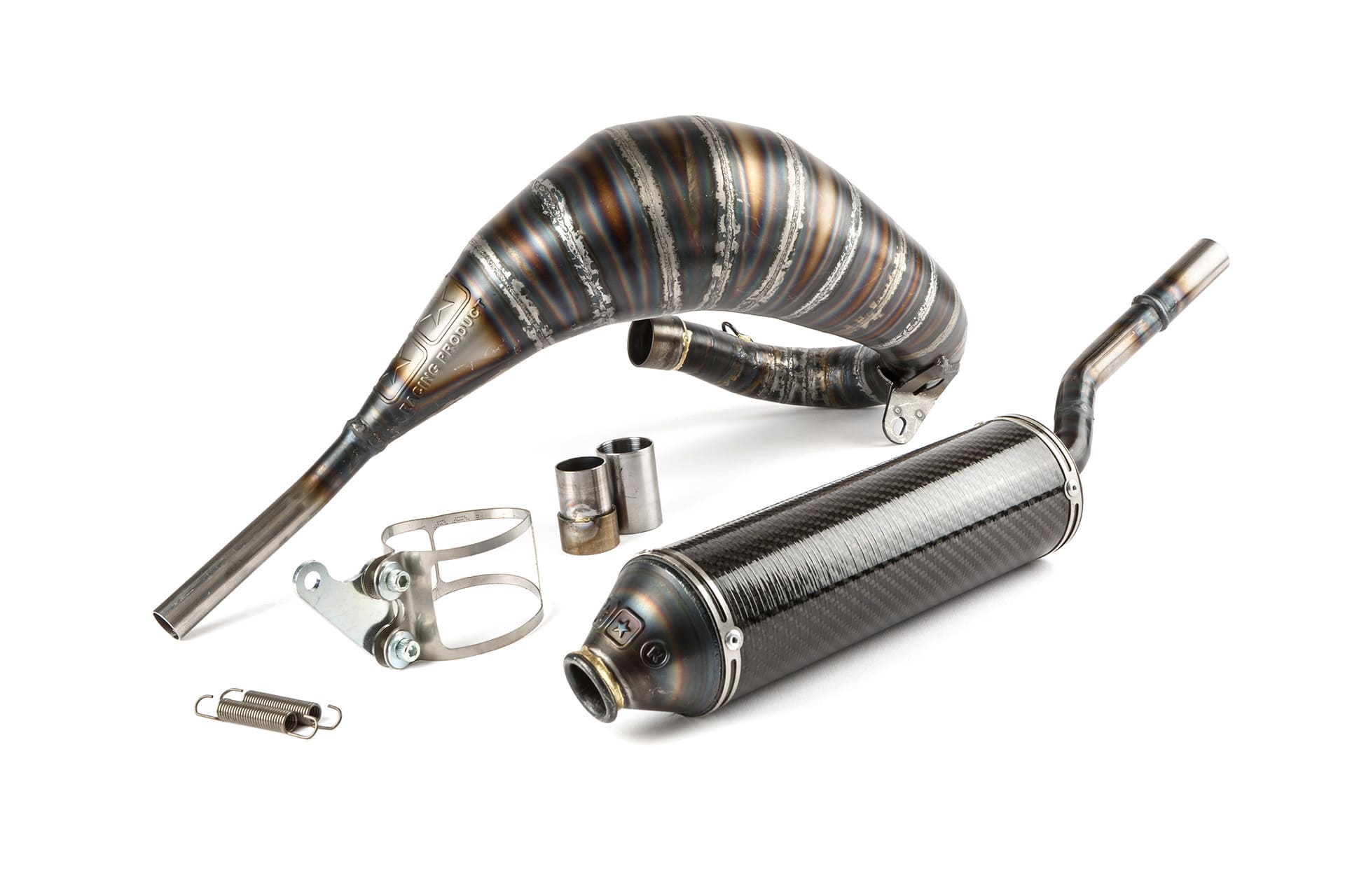 S6-9518805/CA Marmitta Stage6 80 - 90cc carbone HM-Moto / Vent / Beta RR