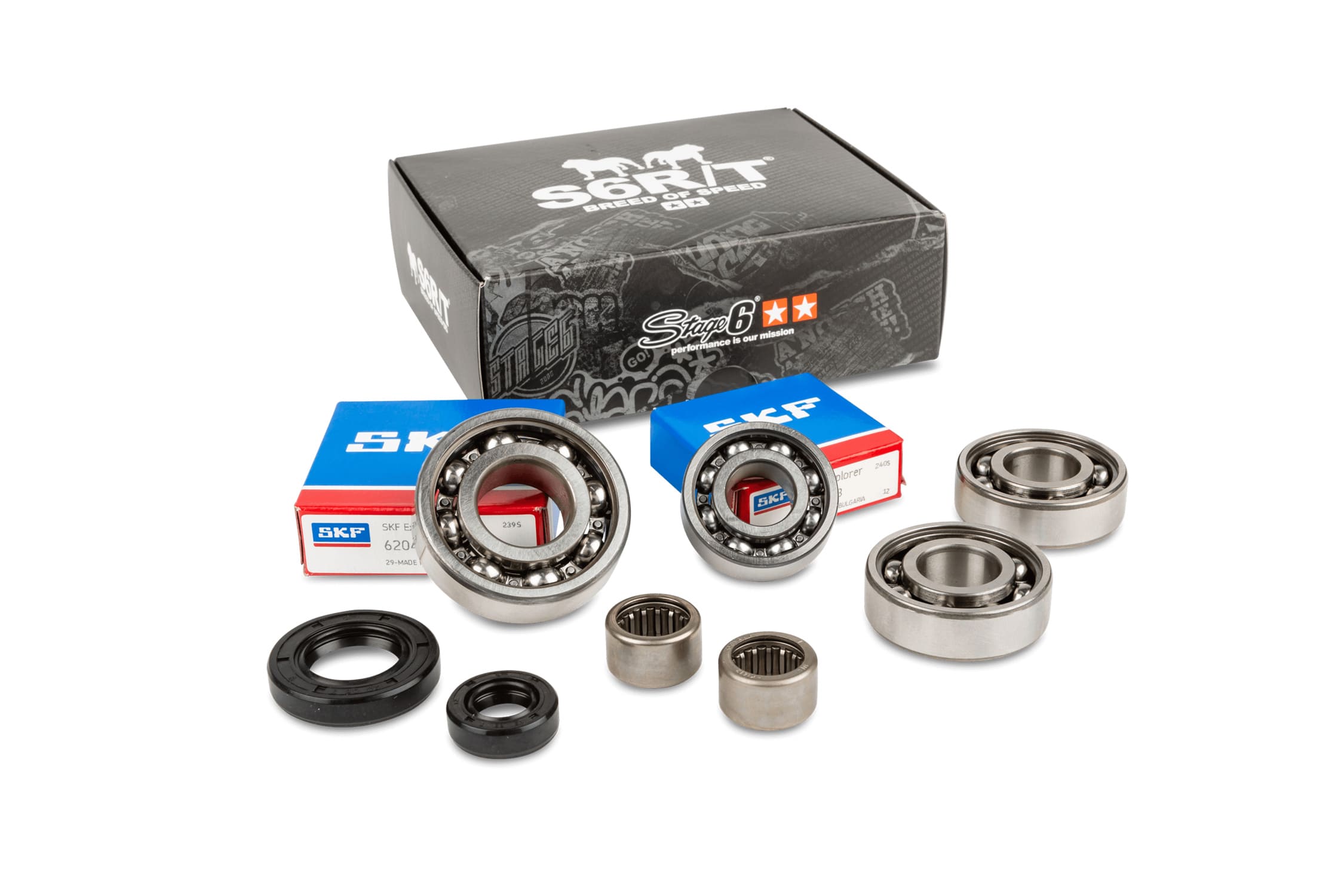 S6-2031880 Cuscinetti e Paraoli scatola rapporti trasmissione Stage6 HQ Minarelli AM6