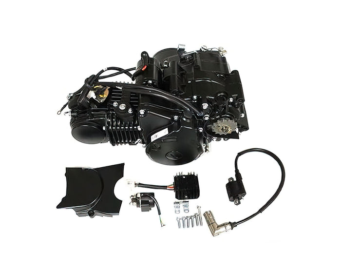 MB10000-T125-9000 Motore completo Motrac 125cc manuale starter elettr., COD: MB10000-T125-9000