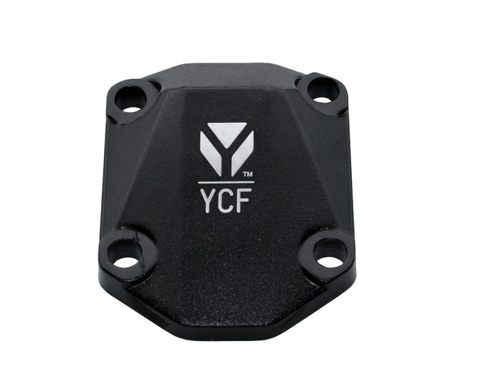 MBCAMC/BK Coperchio Testa anteriore CNC YCF Pit Bike YX / Lifan nero
