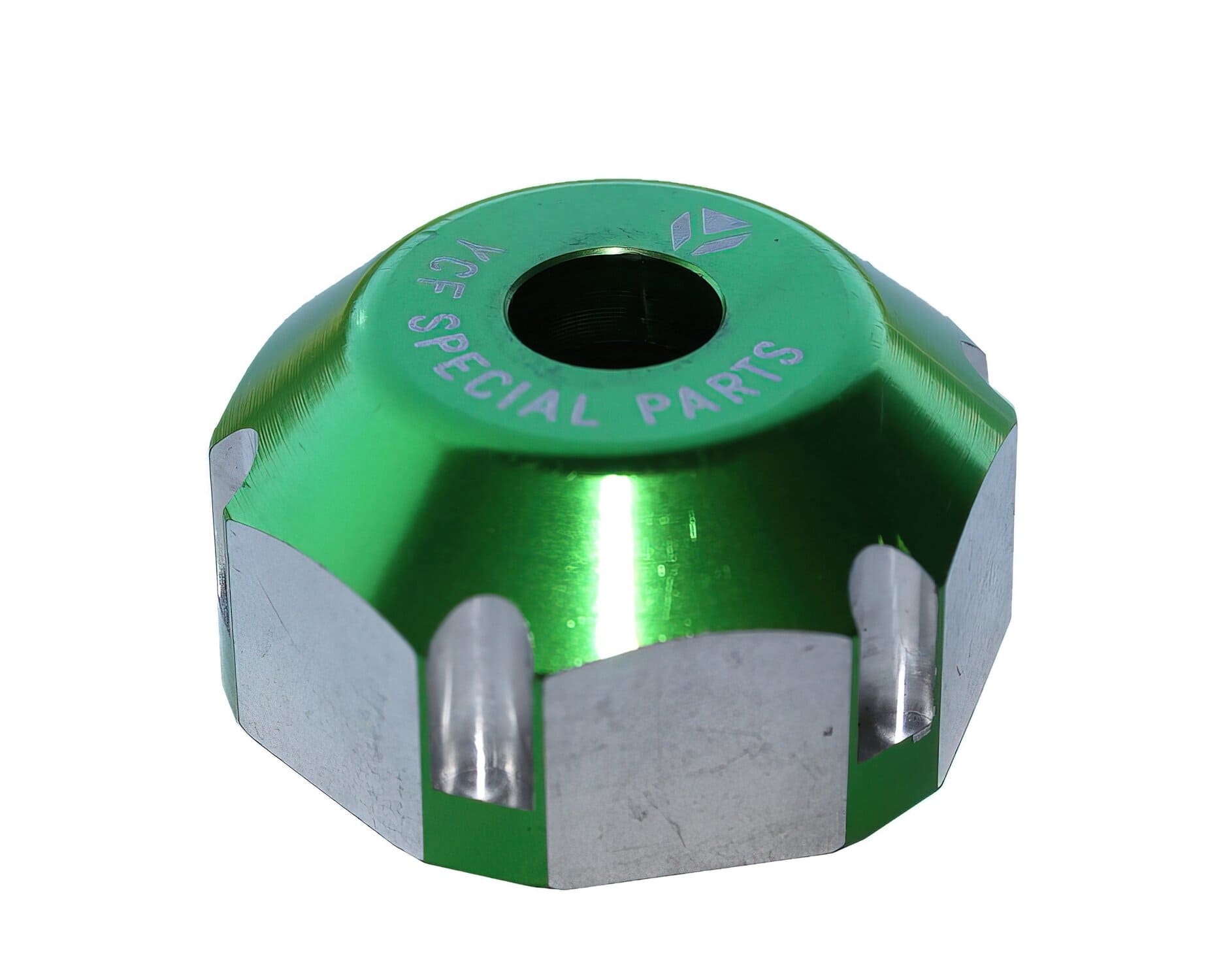MBECD/GR Dado testa di sterzo YCF Pit Bike / Dirt Bike verde
