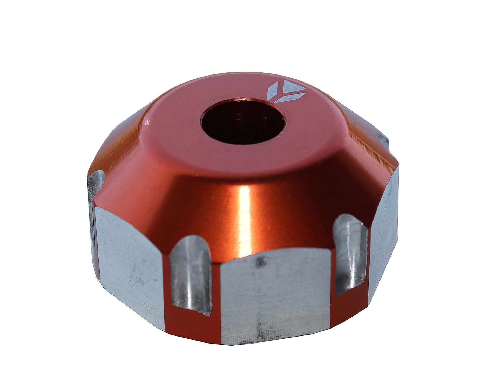 MBECD/OR Dado testa di sterzo YCF Pit Bike / Dirt Bike arancione