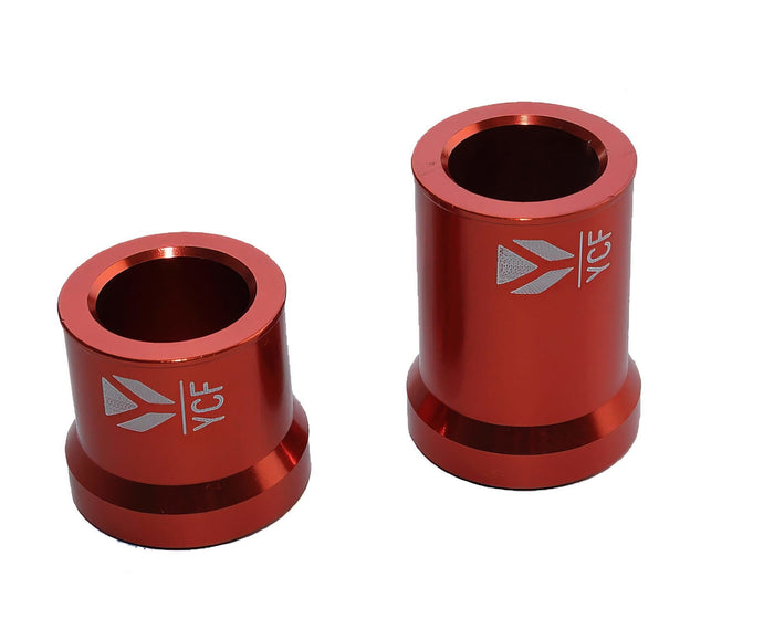 MBERC1AV/OR Boccole x2 ruota anteriore 15x22x33mm et 15x22x23mm CNC Pit Bike YCF arancione, COD: MBERC1AV/OR