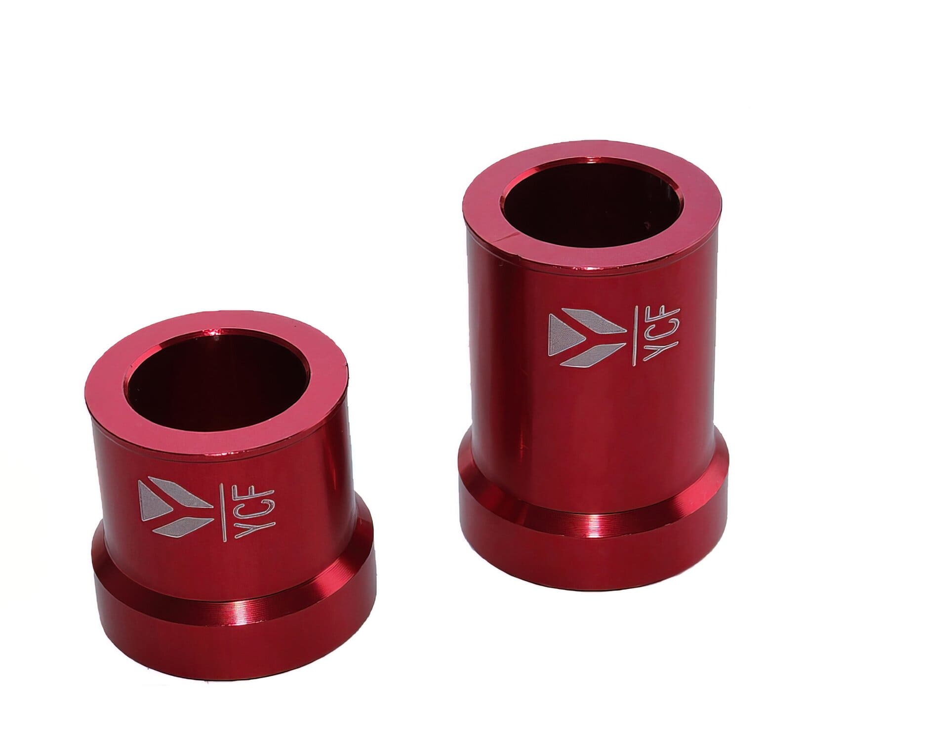 MBERC1AV/RD Boccole x2 ruota anteriore 15x22x33mm et 15x22x23mm CNC Pit Bike YCF rosso