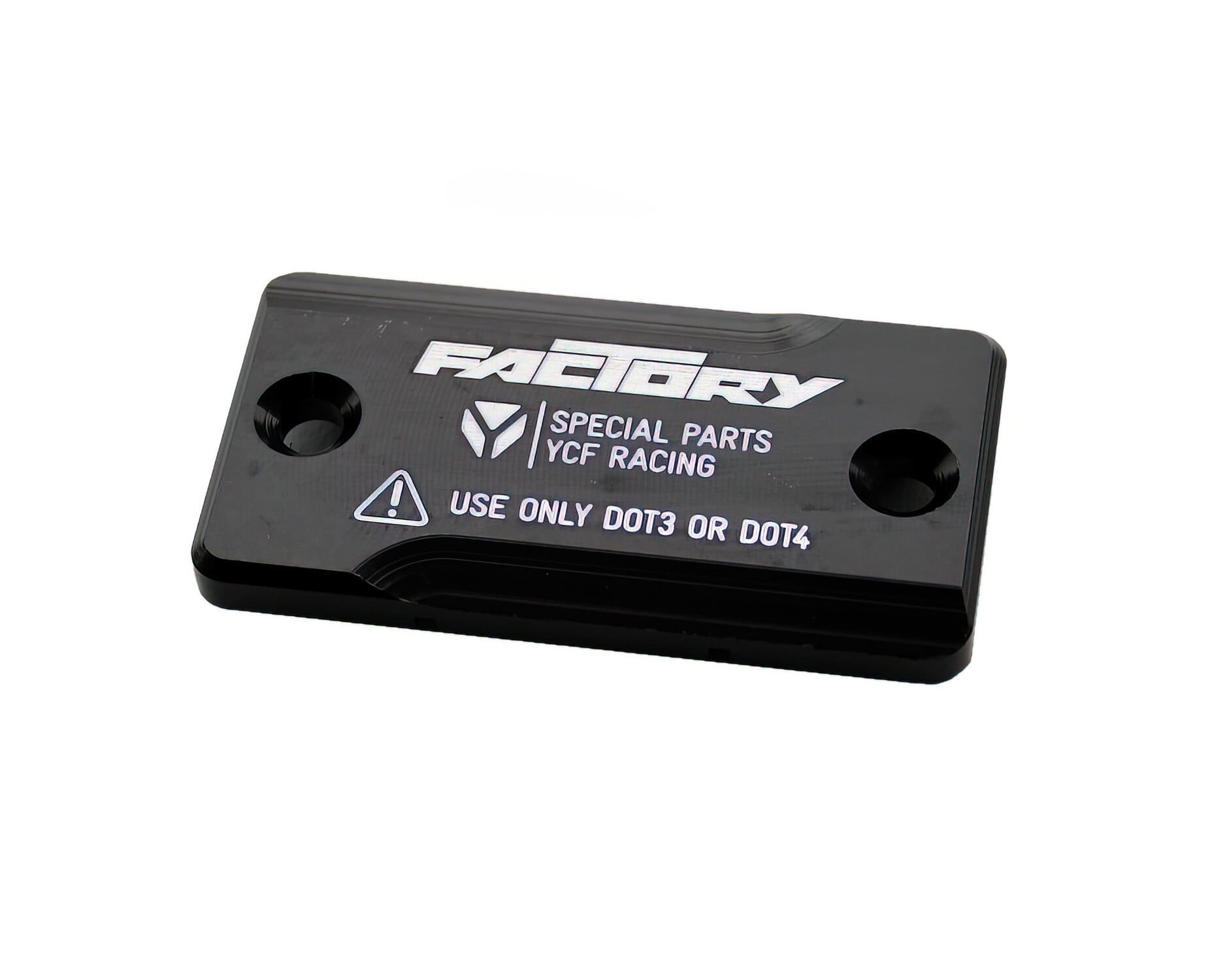 MBFBRC01BK Coperchio Pompa Freno CNC anteriore YCF V2 Pit Bike nero, COD: MBFBRC01BK