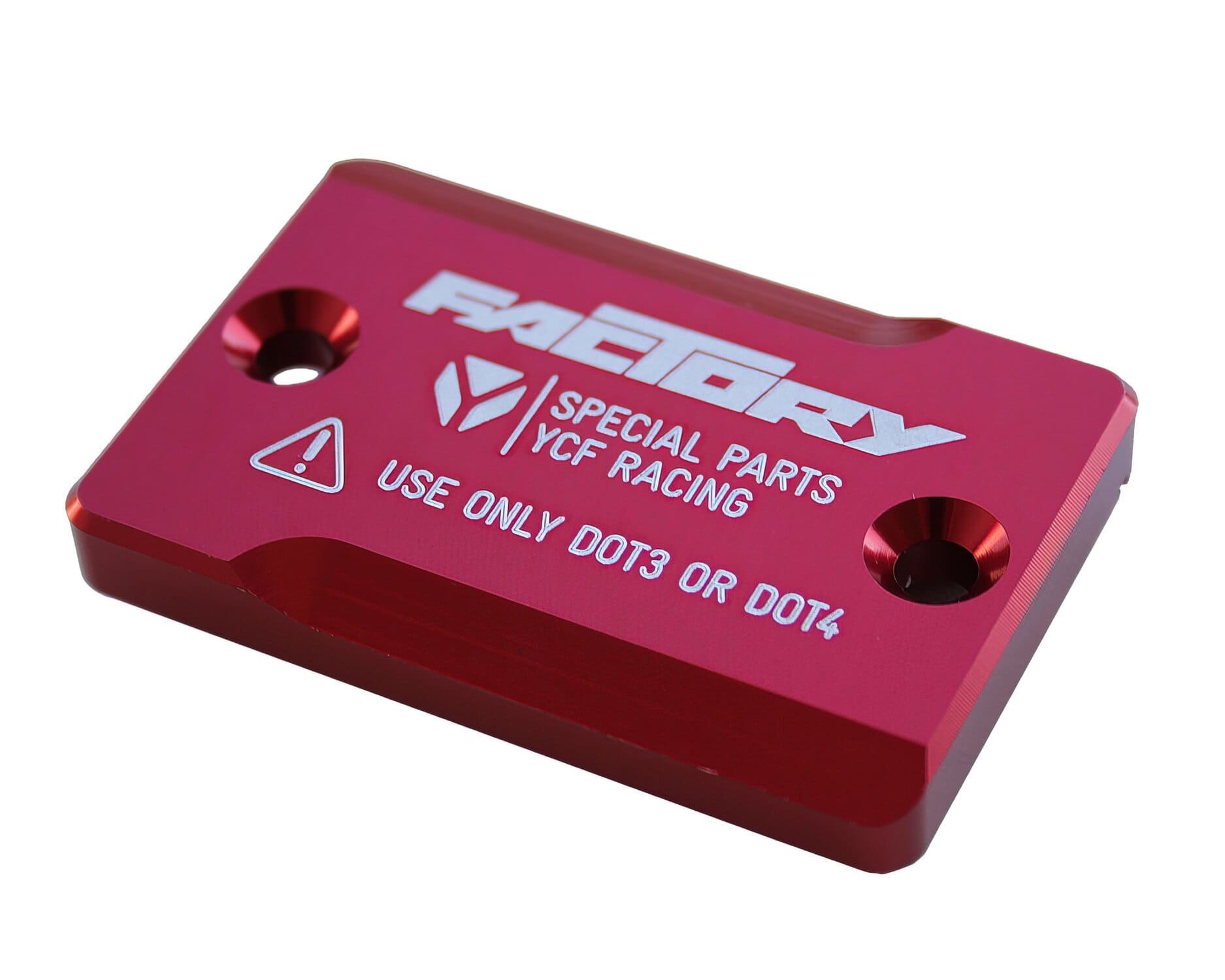 MBFBRC.RD Coperchio Pompa Freno CNC anteriore YCF Pit Bike rosso