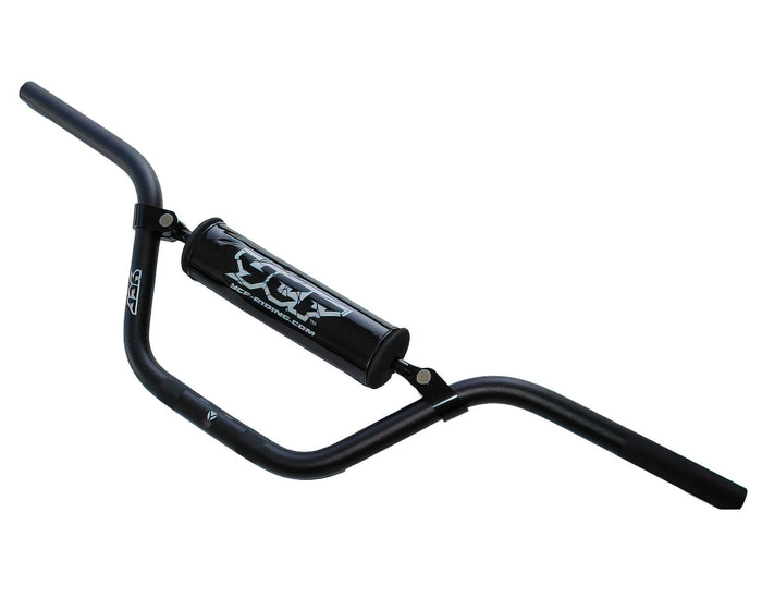 MBGA/BK Manubrio alluminio d.22mm con pad YCF Pit Bike / Dirt Bike nero, COD: MBGA/BK