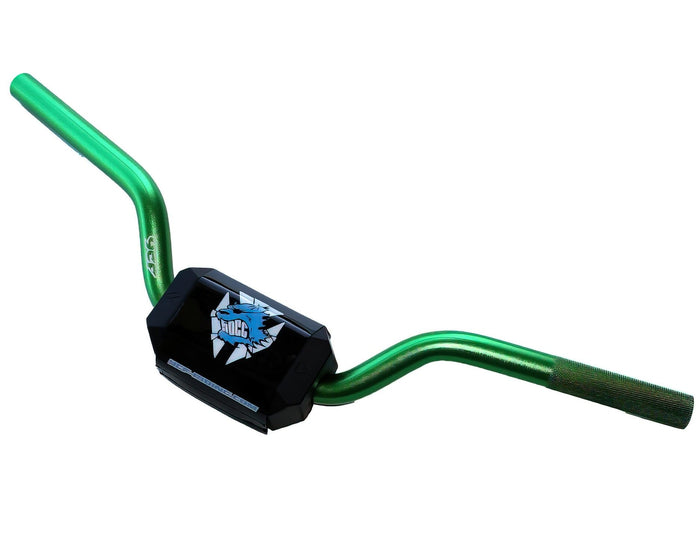 MBGASB50/GR Manubrio alluminio d.22mm con pad YCF Pit Bike / Dirt Bike Kids 50cc verde, COD: MBGASB50/GR
