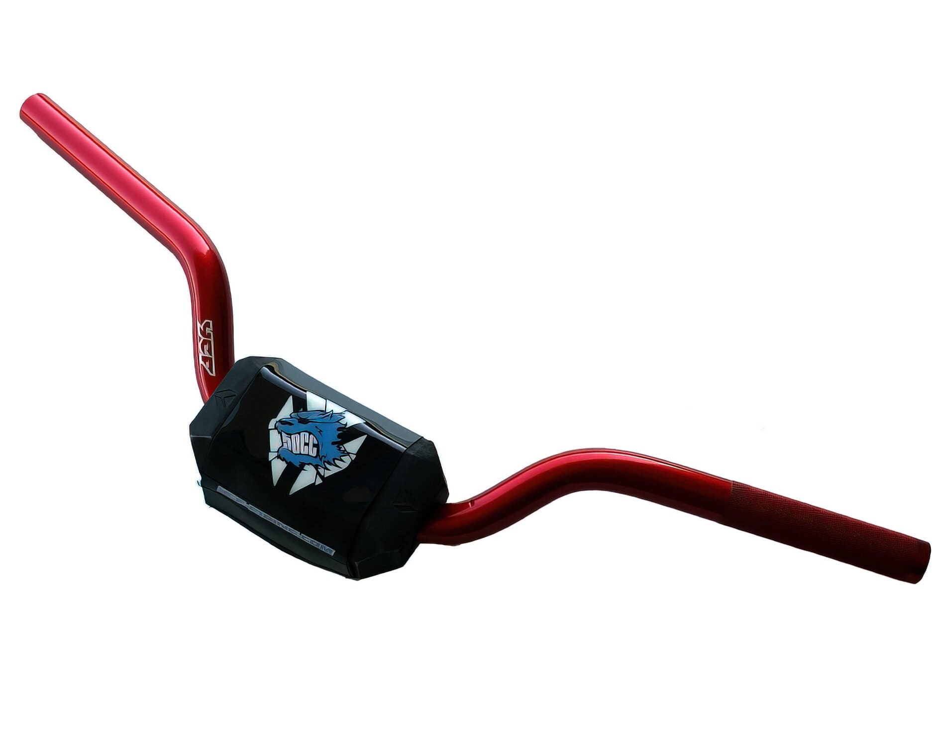 MBGASB50/RD Manubrio alluminio d.22mm con pad YCF Pit Bike / Dirt Bike Kids 50cc rosso, COD: MBGASB50/RD