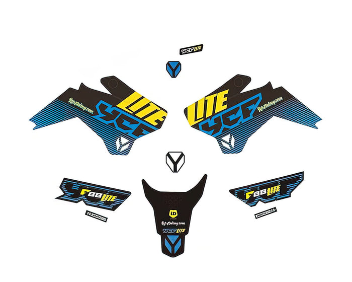 MBKDF88L2018 Kit Deco Pit Bike YCF F88 lite 2018, COD: MBKDF88L2018