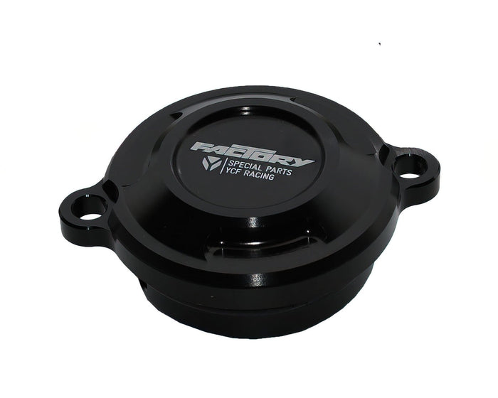 MBOFCCRF/BK Coperchio filtro olio CNC YCF Pit Bike YX 150cc tipo KLX / CRF nero