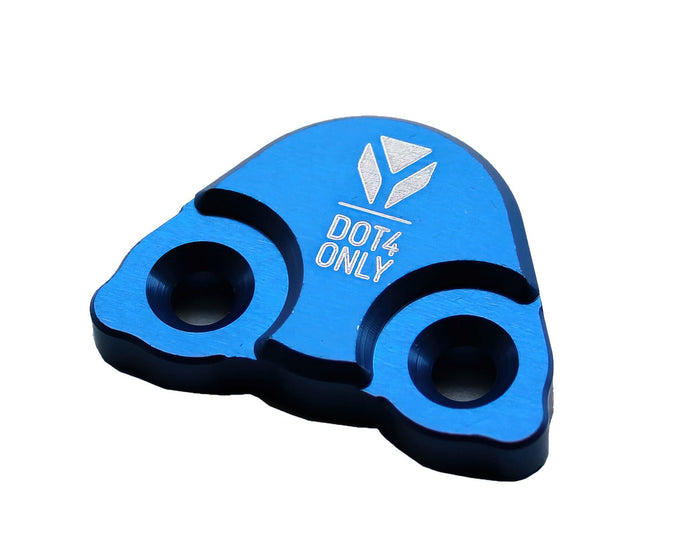 MBRBRC01BL Coperchio Pompa Freno CNC posteriore YCF V2 Pit Bike blu, COD: MBRBRC01BL