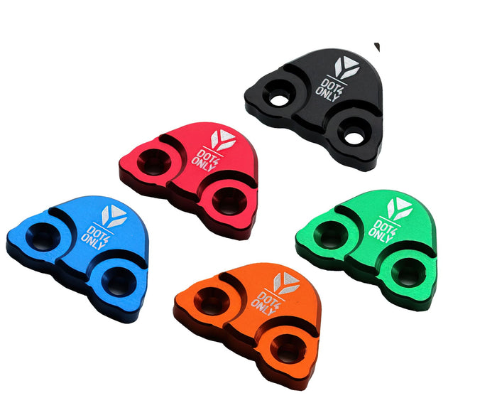 MBRBRC01RD Coperchio Pompa Freno CNC posteriore YCF V2 Pit Bike rosso