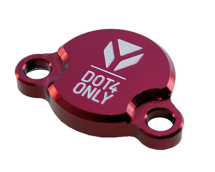 MBRBRC.RD Coperchio Pompa Freno CNC posteriore YCF Pit Bike rosso