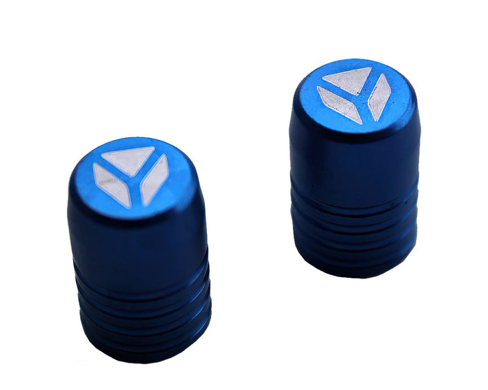 MBTVC/BL Tappo valvola CNC YCF blu, COD: MBTVC/BL