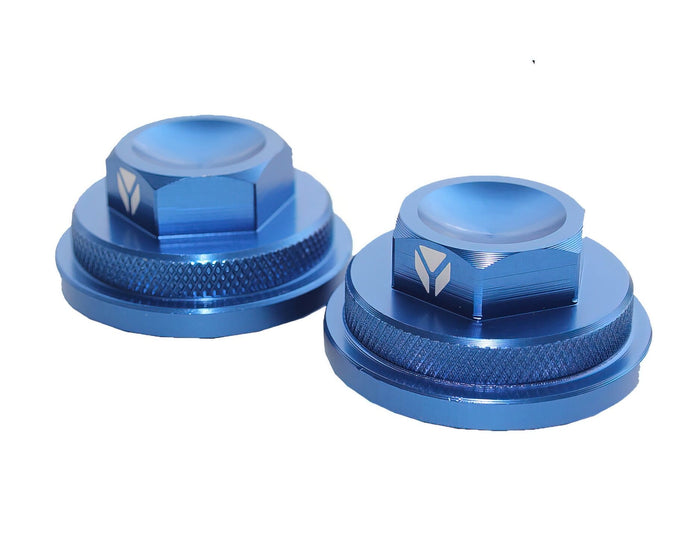 MBVC88/BL Coperture valvole CNC YCF Pit Bike 88cc / 125S avviamento a vuoto blu, COD: MBVC88/BL