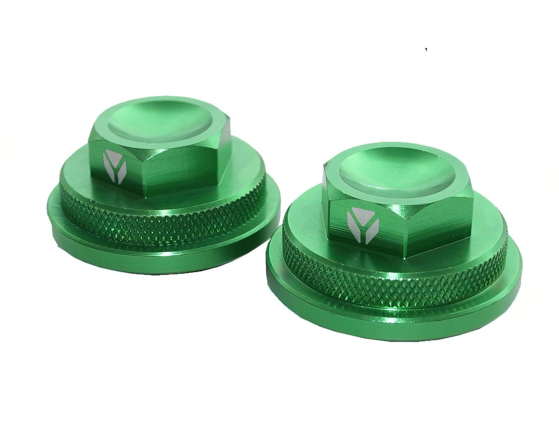 MBVC88/GR Coperture valvole CNC YCF Pit Bike 88cc / 125S avviamento a vuoto verde, COD: MBVC88/GR