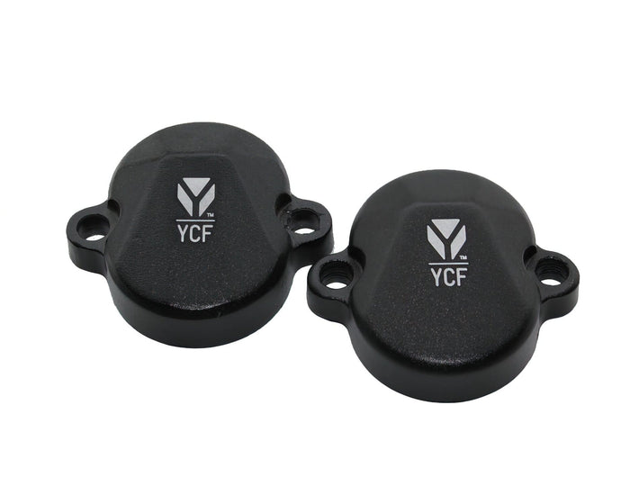 MBVCKLX/BK Coperture valvole CNC YCF Pit Bike YX 150cc tipo KLX nero