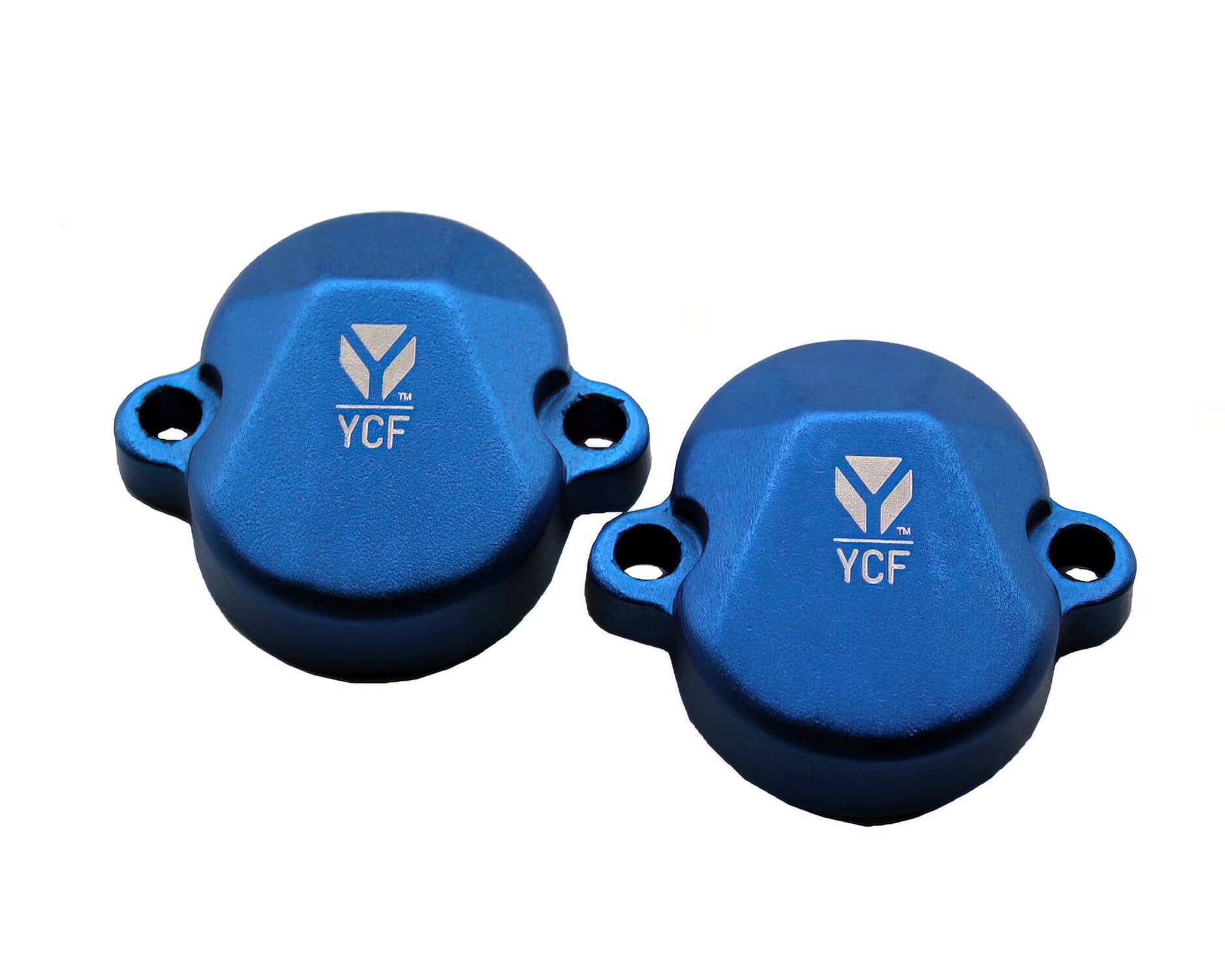 MBVCKLX/BL Coperture valvole CNC YCF Pit Bike YX 150cc tipo KLX blu