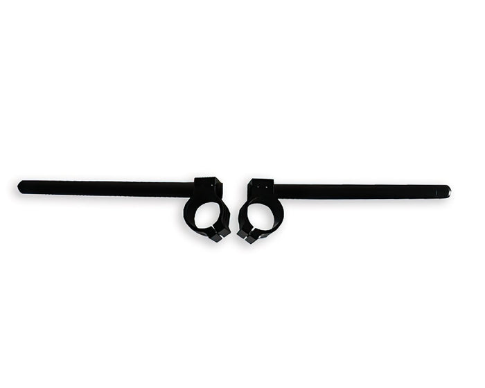 YCF-110-0101-24/BK Bracciali manubrio x2 mini GP nero d.48mm