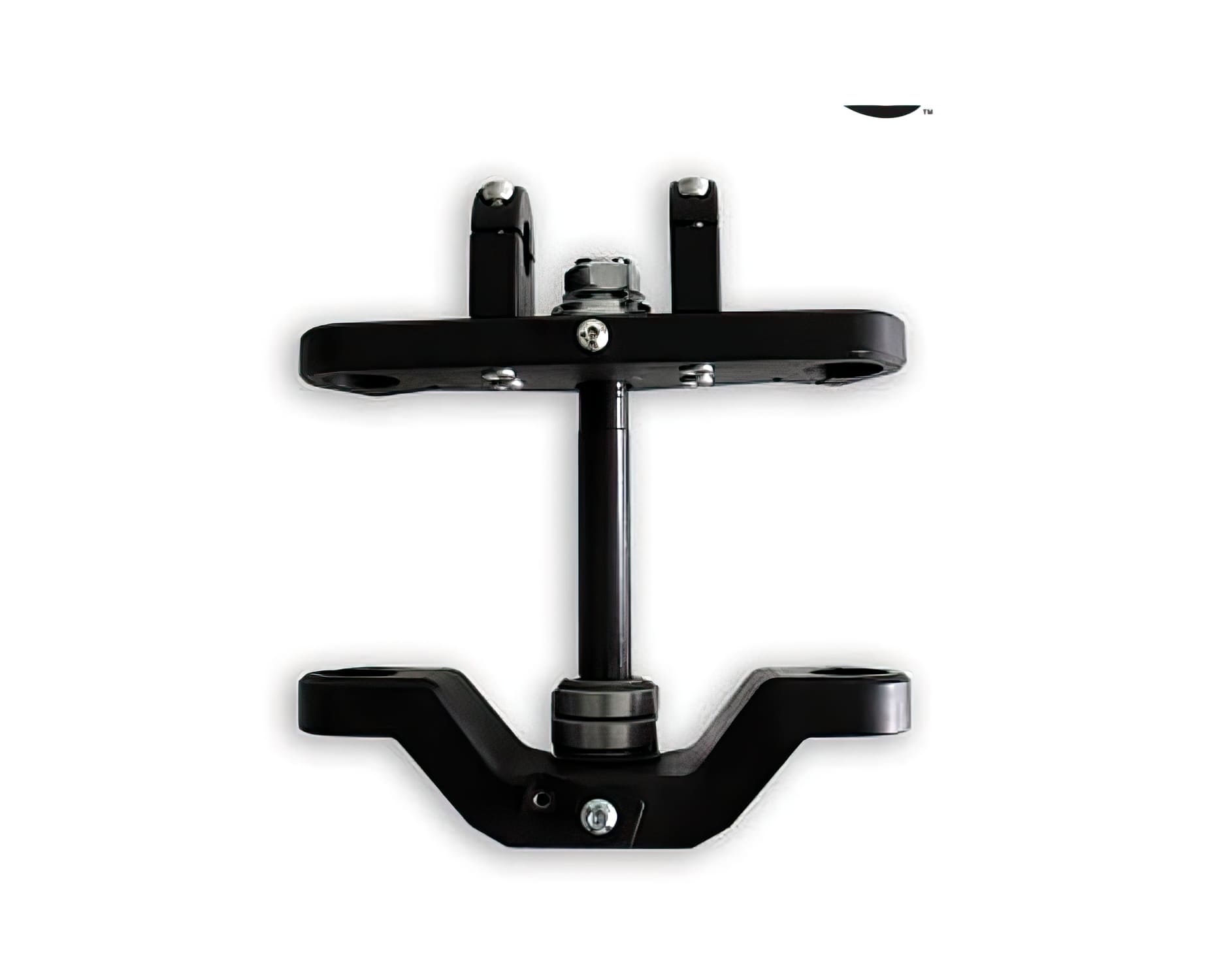 YCF-110-0225-03BK Ponte Forcella 32/32mm con fascette manubrio Flat Track Sunday