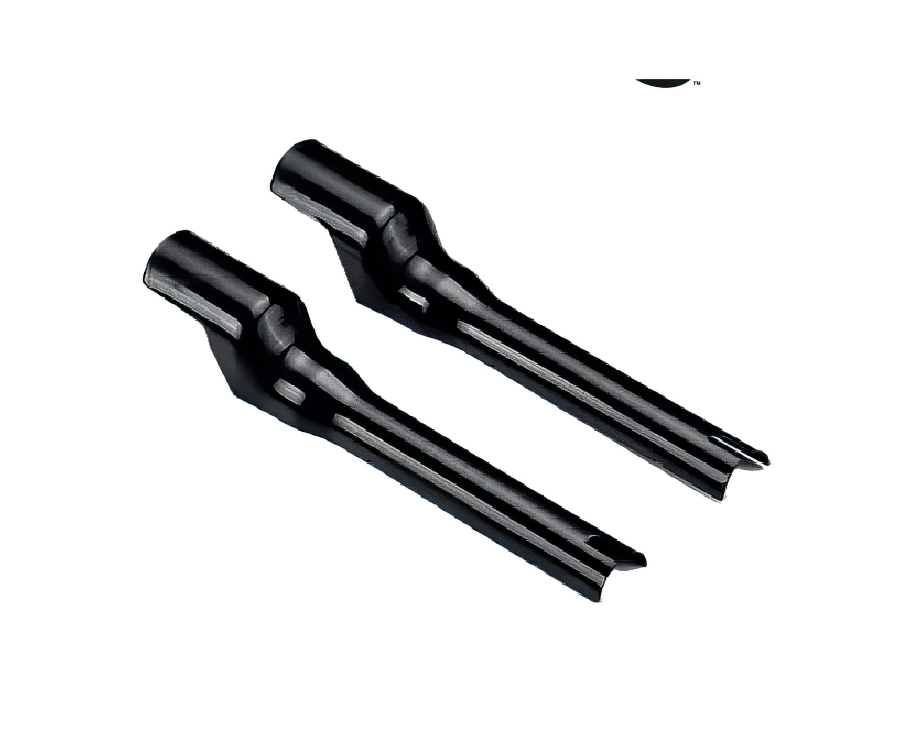 YCF-110-0418-02 Protezione Forcella (x2) 650 mm nero Flat Track YCF Sunday