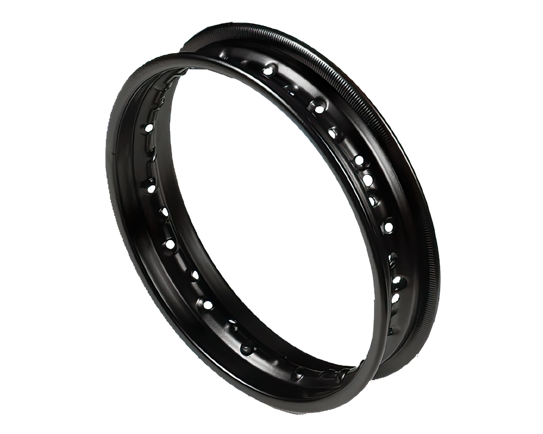 YCF-110-0601-013 Cerchione anteriore acciaio 12x1,40 nero Pit Bike / Dirt Bike, COD: YCF-110-0601-013