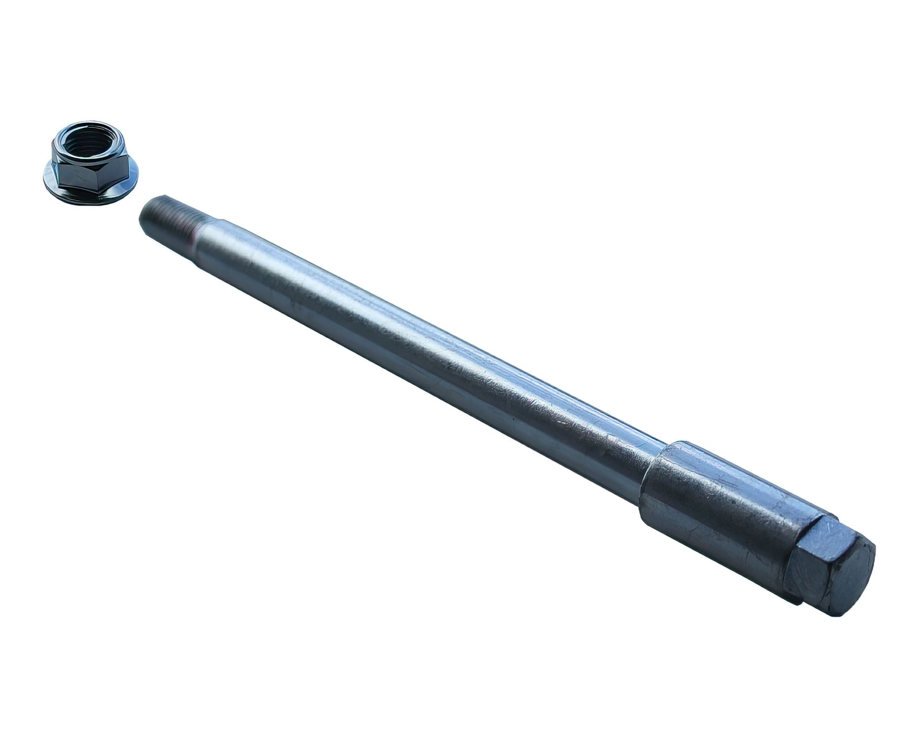 YCF-110-0612-02 Front Wheel Axle 225mm - M14 Pit Bike with Marzocchi Fork