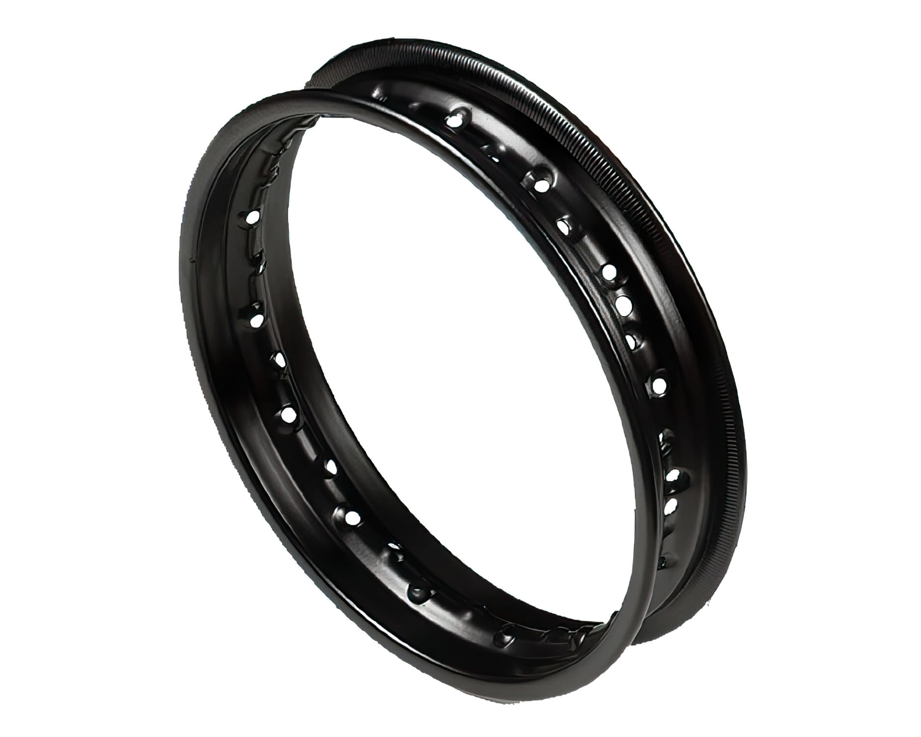 YCF-110-1101-012 Cerchione anteriore / posteriore acciaio 12x1,85 nero Pit Bike / Dirt Bike, COD: YCF-110-1101-012