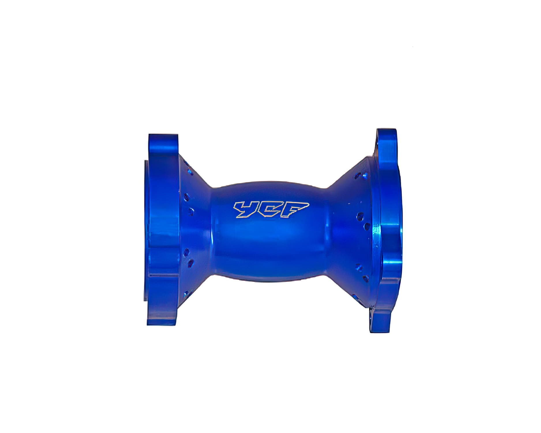 YCF-110-1101-022/BL Mozzo ruota posteriore CNC YCF Pit Bike / Dirt Bike blu