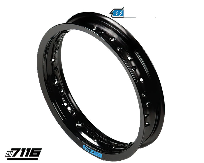 YCF-110-1107-61/BK Cerchione alluminio 14x1,85 nero Pit Bike / Dirt Bike, COD: YCF-110-1107-61/BK